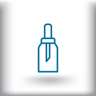 Dağıtıcı pompa plastik şişe.