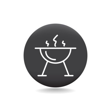 mangal barbekü simgesi