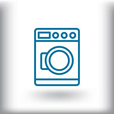 çamaşır makinesi simgesi