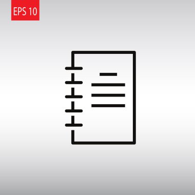 iletişim kitabı simgesi. 