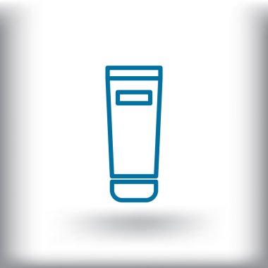 Dağıtıcı pompa plastik şişe.