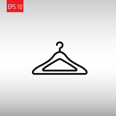 Askı elbise simgesi