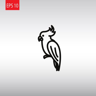 Papağan kuş simgesi