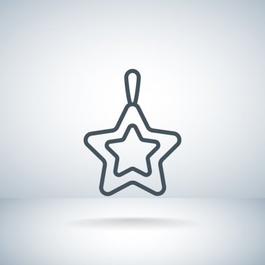 Noel yıldız simgesi