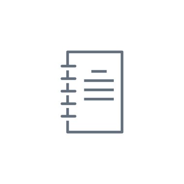 iletişim kitabı simgesi. 