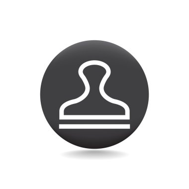 mürekkep damgası simgesi