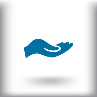 Sadaka web simgesi vermek.