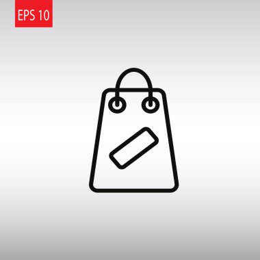 alışveriş çantası simgesi