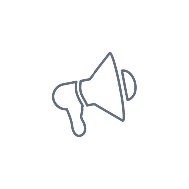 ses megafon, hoparlör simgesini