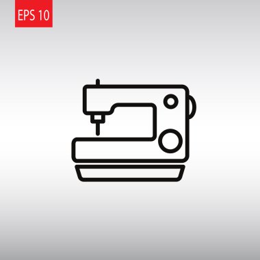 Dikiş makinesi simgesi
