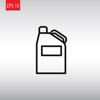 Bidon benzin simgesi