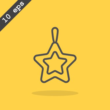 Noel yıldız simgesi