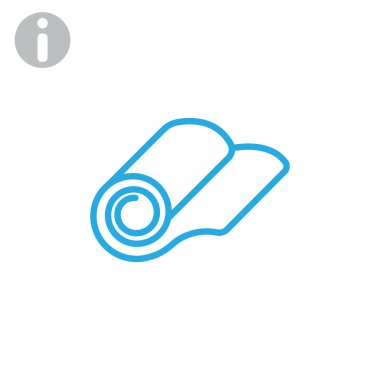 rulo duvar kağıdı simgesinin