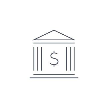 banka binası simgesi