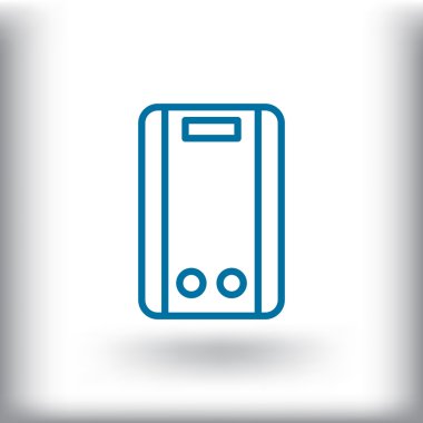 gaz su ısıtıcı simgesi