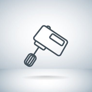 Mutfak karıştırıcı simgesi