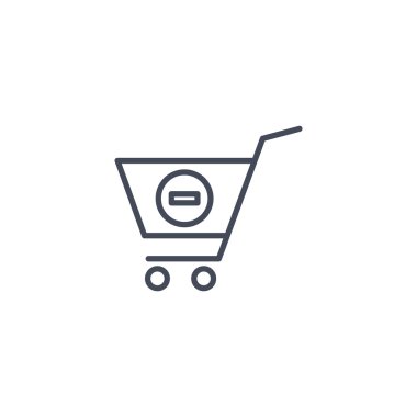 Alışveriş arabası simgesi 