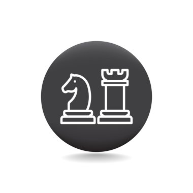 Satranç figürleri simgesi