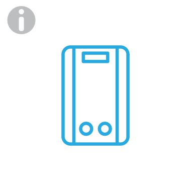 gaz su ısıtıcı simgesi