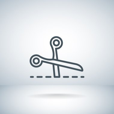 Makas şekil kutsal kişilerin resmi