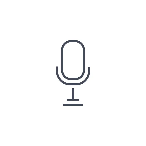 Voice microphone icon — Stock Vector