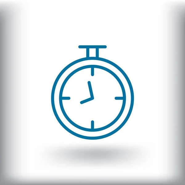 Countdown stopwatch icon — Stock Vector