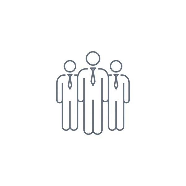 Groep mensen pictogram — Stockvector