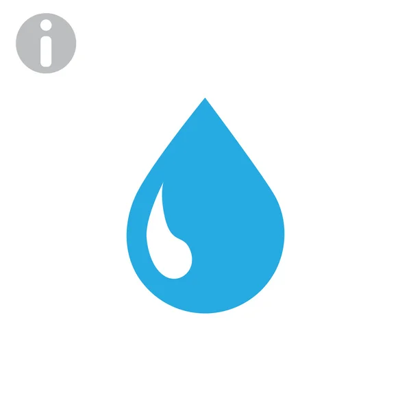 Ikona kropli wody — Wektor stockowy