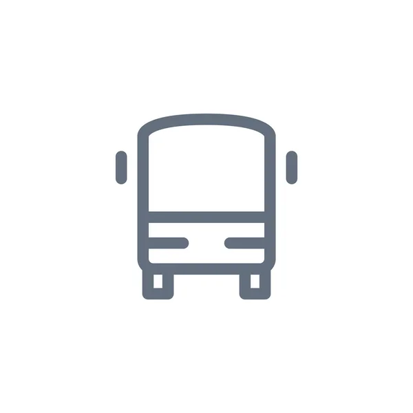 Автобус транспорту значок — стоковий вектор