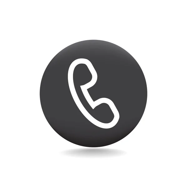 Phone call icon — Stock Vector