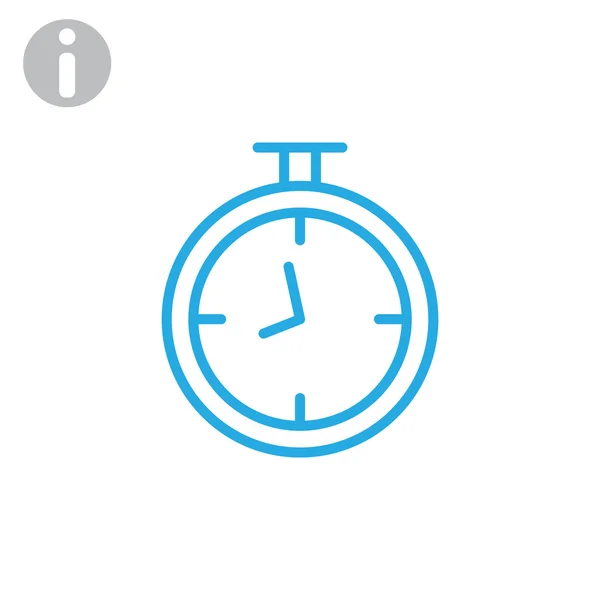 Stopwatch timer pictogram — Stockvector