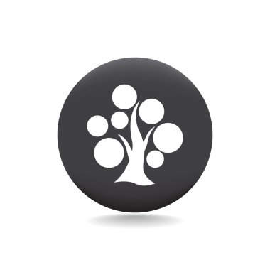 soyut ağaç simgesi