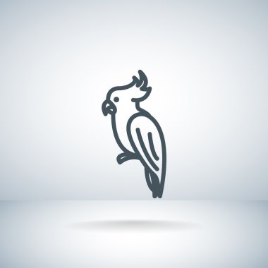 Papağan kuş simgesi