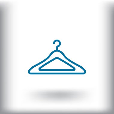 Askı elbise simgesi