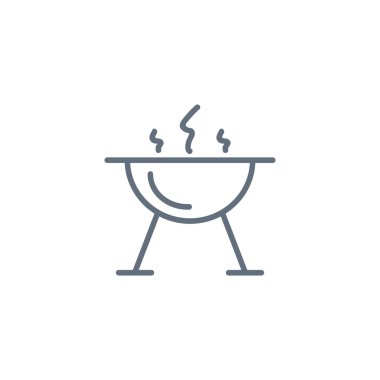 mangal barbekü simgesi