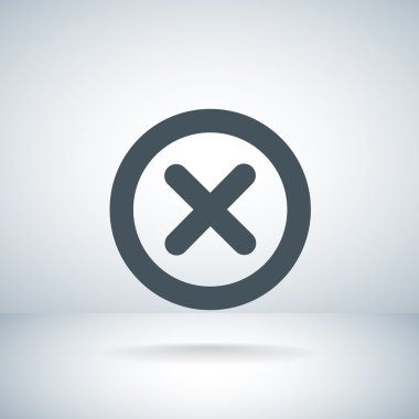 Yanlış işareti web simgesi