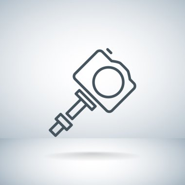 monopod selfie simgesi