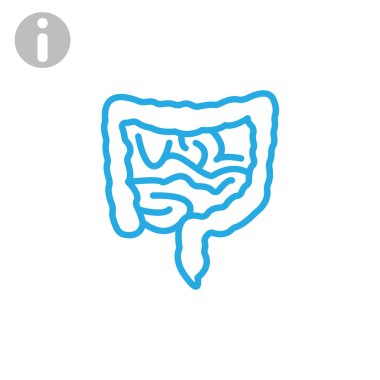 Anatomi bağırsak simgesi