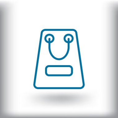 alışveriş çantası simgesi