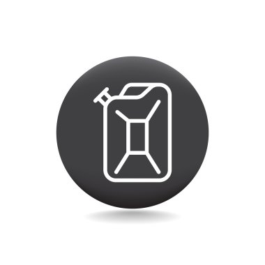 Bidon benzin simgesi