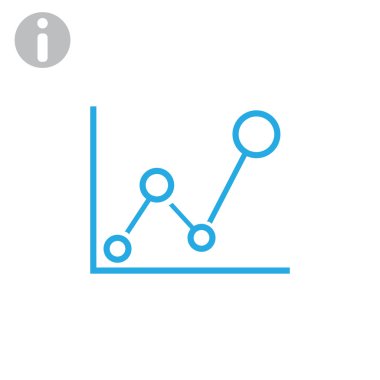 iş büyüyen grafik sunum simgesini