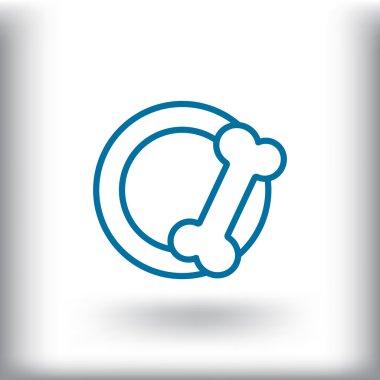 kase için gıda hayvan simgesi