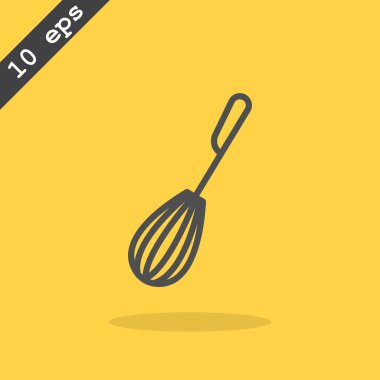 Mutfak çırpma simgesi