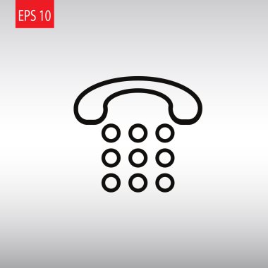 Klasik telefon simgesi