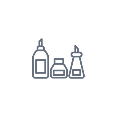 mutfak şişe set simgesi  