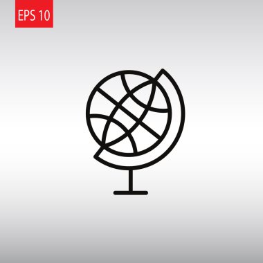 Coğrafya küre simgesi