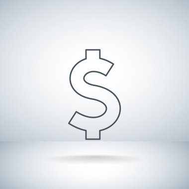 para simgesi - dolar işareti
