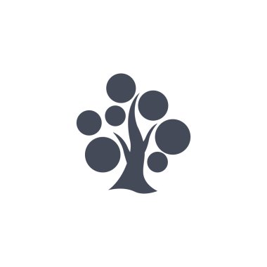 soyut ağaç simgesi