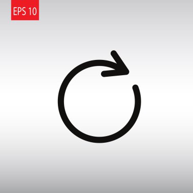 Yeniden yükle ok simgesi