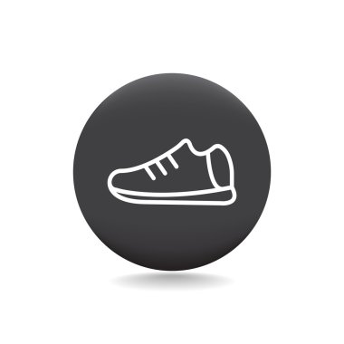 spor ayakkabı simgesi